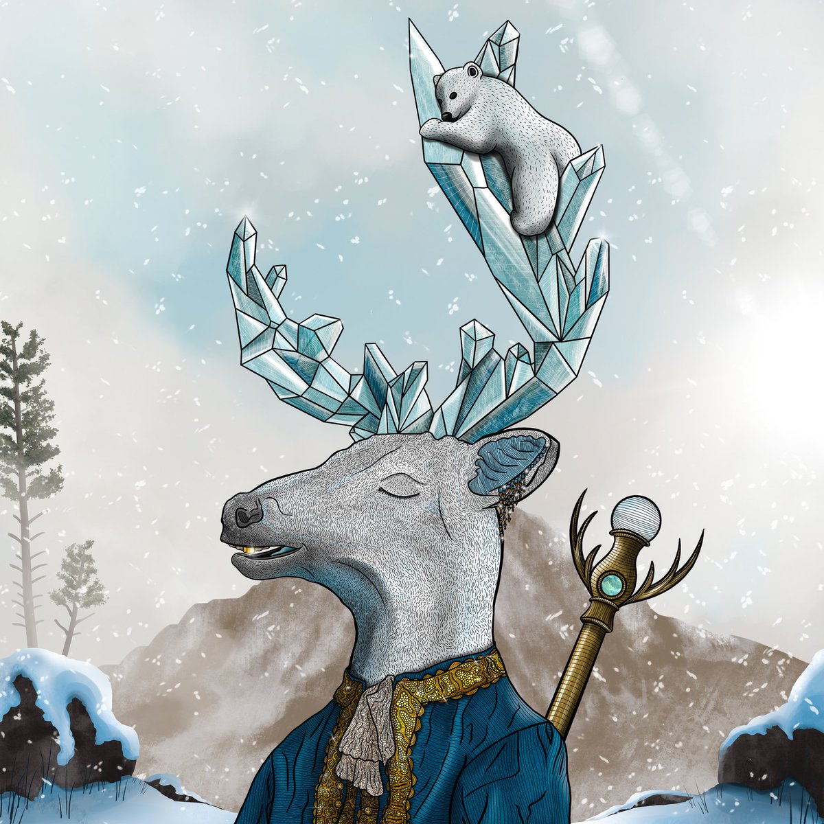 kraft_is_wckd's tweet photo. @StagAlliance mint is still on-going currently for the Chosen One role. More details on their discord, you can mint this majestic creature on @jpgstoreNFT

Here's my favorite from what I minted! If you minted or bought on secondary, post it down below

#StagFollowStag #fortheherd https://t.co/QvllZBfvek