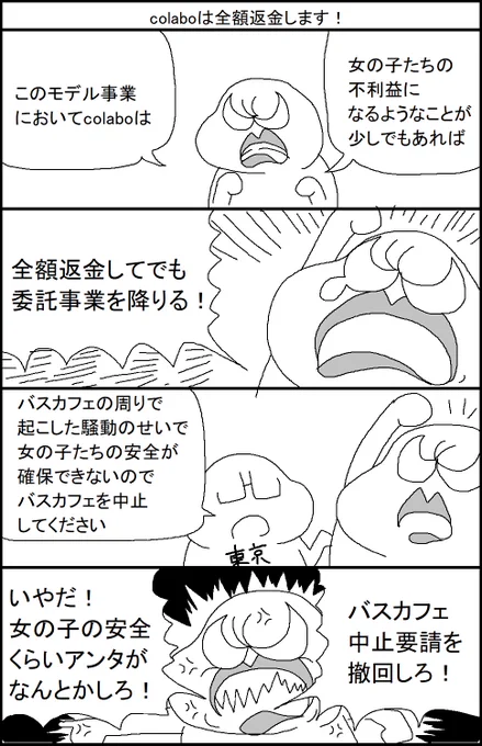 colaboは全額返金します! 