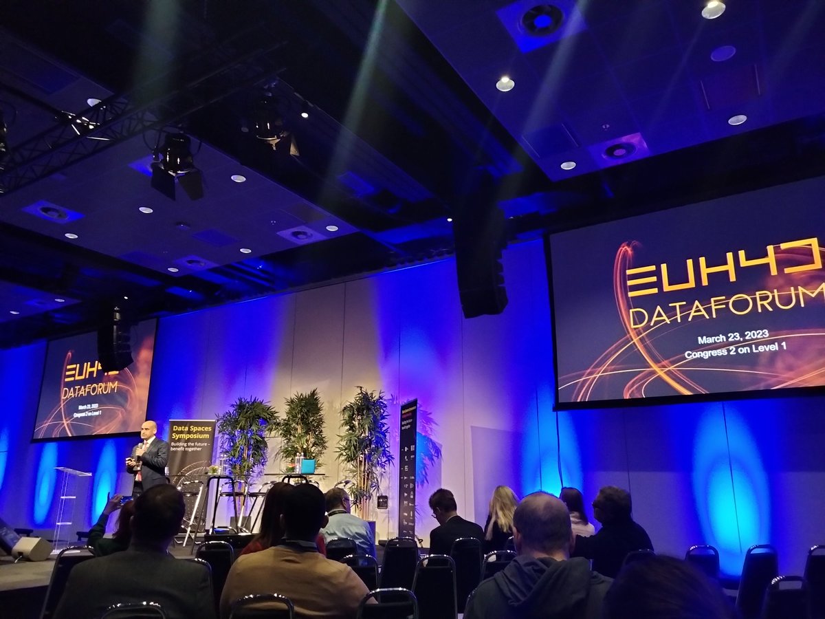 LiliBeltranB's tweet image. We&apos;ve presented this morning to the #DataSpaceSymposium audience, the value of EUH4D federation and the agenda for the @EuHubs4 #dataforum2023 (3rd edition of our event).

@ITI_TIC 
@dsaezdomingo 
@ids_association 
@TNO_Research