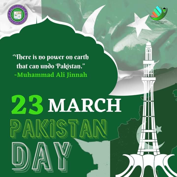 CBS_ssuet's tweet photo. "Happy Pakistan Day from Character Building Society-SSUET to all  Pakistanis! Let's celebrate the strength, resilience, and unity of our nation. May we continue to prosper and flourish, now and always. 🇵🇰

#PakistanDay #23rdMarch #cbsssuet #SSUET https://t.co/E2X3ybgsFx