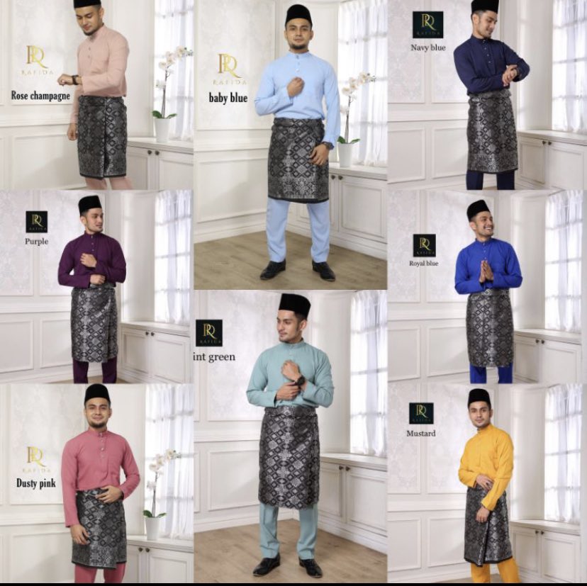Mengshopeee's tweet photo. Looking for a stylish and affordable Baju Melayu? 🔥 Saiz XS-SS has the same cutting and there are 18 stunning colours to choose from. Made from comfortable and crease-resistant material, with 3 pockets and a sleek design. Just remember, buttons and side pockets are not included. https://t.co/R2eI6CMSKX