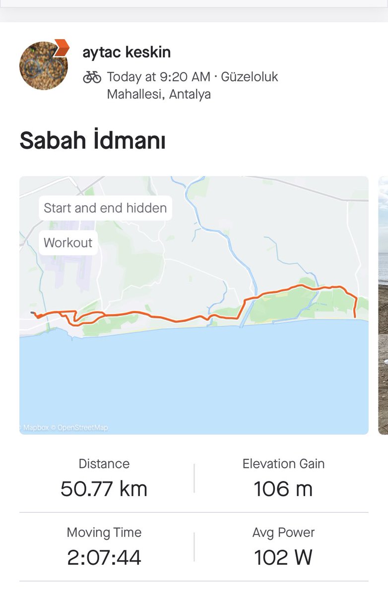 Bulutlu ama nefis bir hava