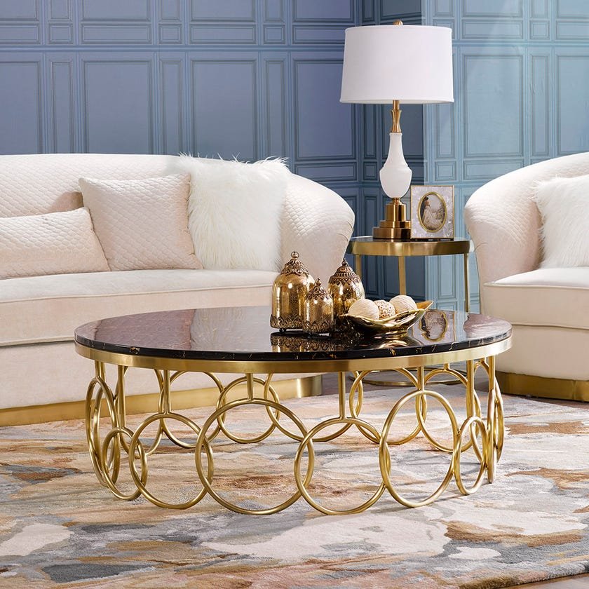 Classy yet convenient coffee tables add an extra element of elegance to ...