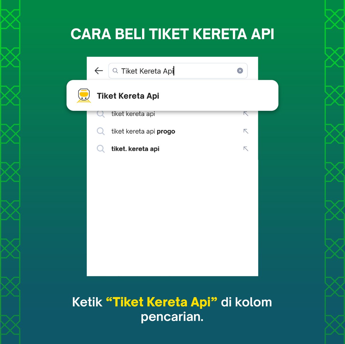 TokopediaCare's tweet image. Pasti setiap mudik ada ceritanya kan Toppers. Jadi kepingin cepet-cepet mudik 😙

Toppers yang mau mudik naik kereta juga bisa lho beli tiketnya di Tokopedia! Nih caranya 👇

#TokopediaInfo #TiketKereta #Mudik