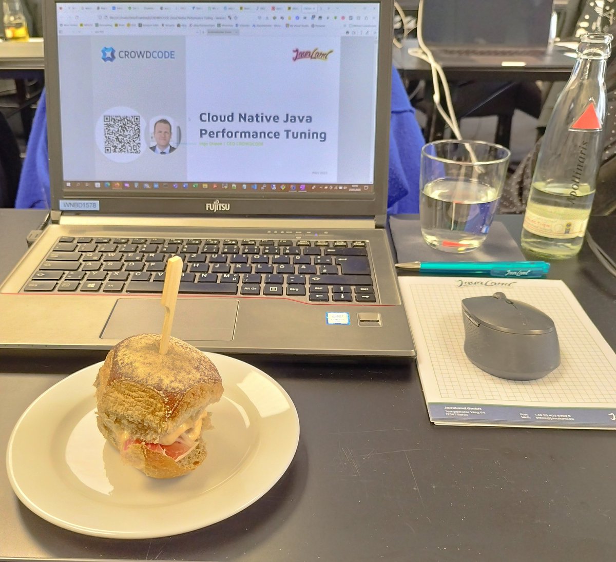 ChrisHaeusslerC's tweet image. #Workshop Day @JavaLandConf with @javacoding and #CloudNative #Java #Performance #JavaLand #JavaLand2023