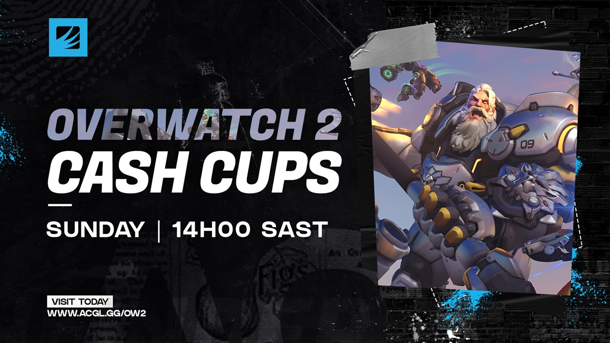 AfricanGaming's tweet photo. π #Overwatch2 cash cups every Sunday from 14h00.
π° Up to R1,000 cash per cup.
π Sign up for free: https://t.co/istxtam2jx
#OWZA #OverwatchZA #AfricanEsports #esportsZA #esports #AfricanGaming #gamingZA #gaming https://t.co/CTQySU5dWa