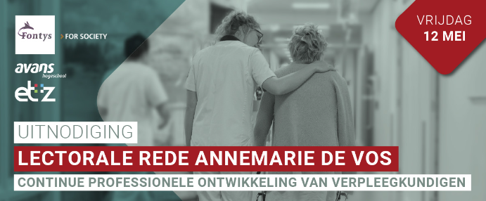 UITNODIGING | Lectorale rede van Annemarie de Vos op 12 mei. Wees welkom! Aanmelden kan via deze link: rb.gy/ty7duf