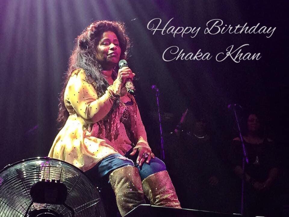  Many Happy Returns Chaka Khan on your 70th Birthday       Best Wishes  