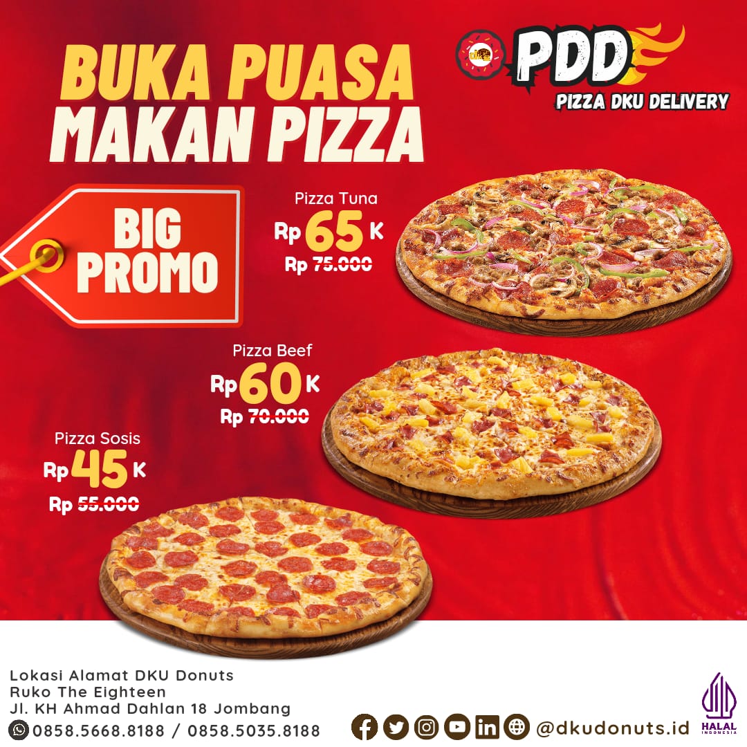 DKU Pizza Delivery Jombang tweet media