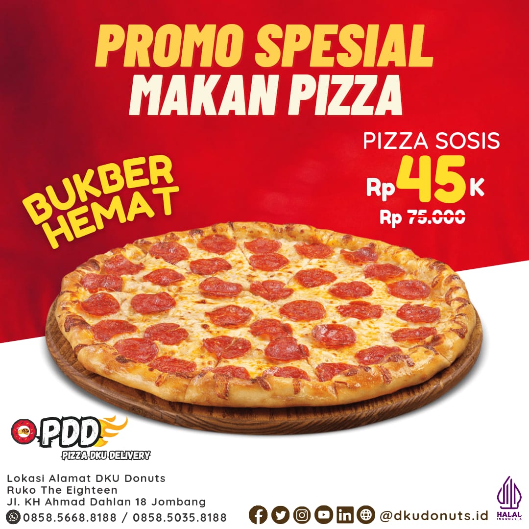 DKU Pizza Delivery Jombang tweet media