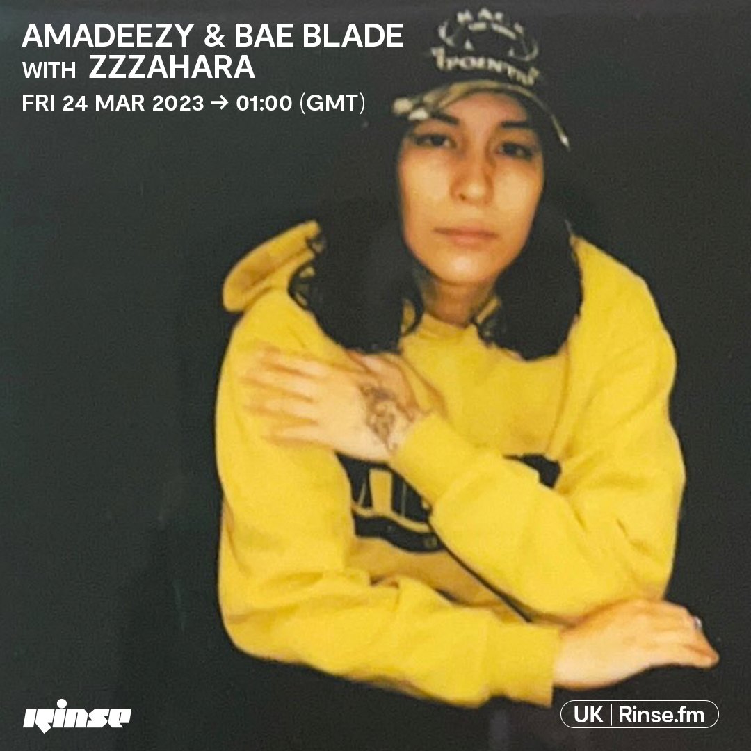 RinseFM's tweet photo. LIVE: it's #AllBopsNoFlops with #Amadeezy &amp; #BaeBlade feat #Zzzahara on https://t.co/6hLtrLYXyq + 106.8FM

#RinseFM https://t.co/d09nKXFkUS