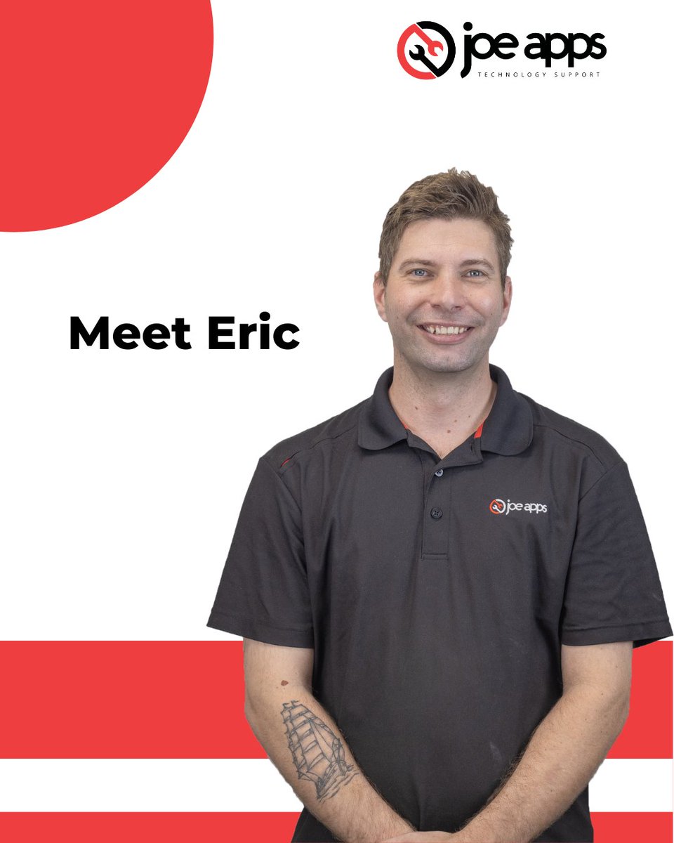 JoeAppsSupport's tweet photo. Meet Eric π
Eric joined Joe Apps in the fall of 2019 and has been responsible for implementing the major projects the company takes on, overseeing the company infrastructure, and managing the team of IT professionals.
#JoeApps #JoeAppsTech #JoeAppsTechSupport https://t.co/HOP4htBUnN
