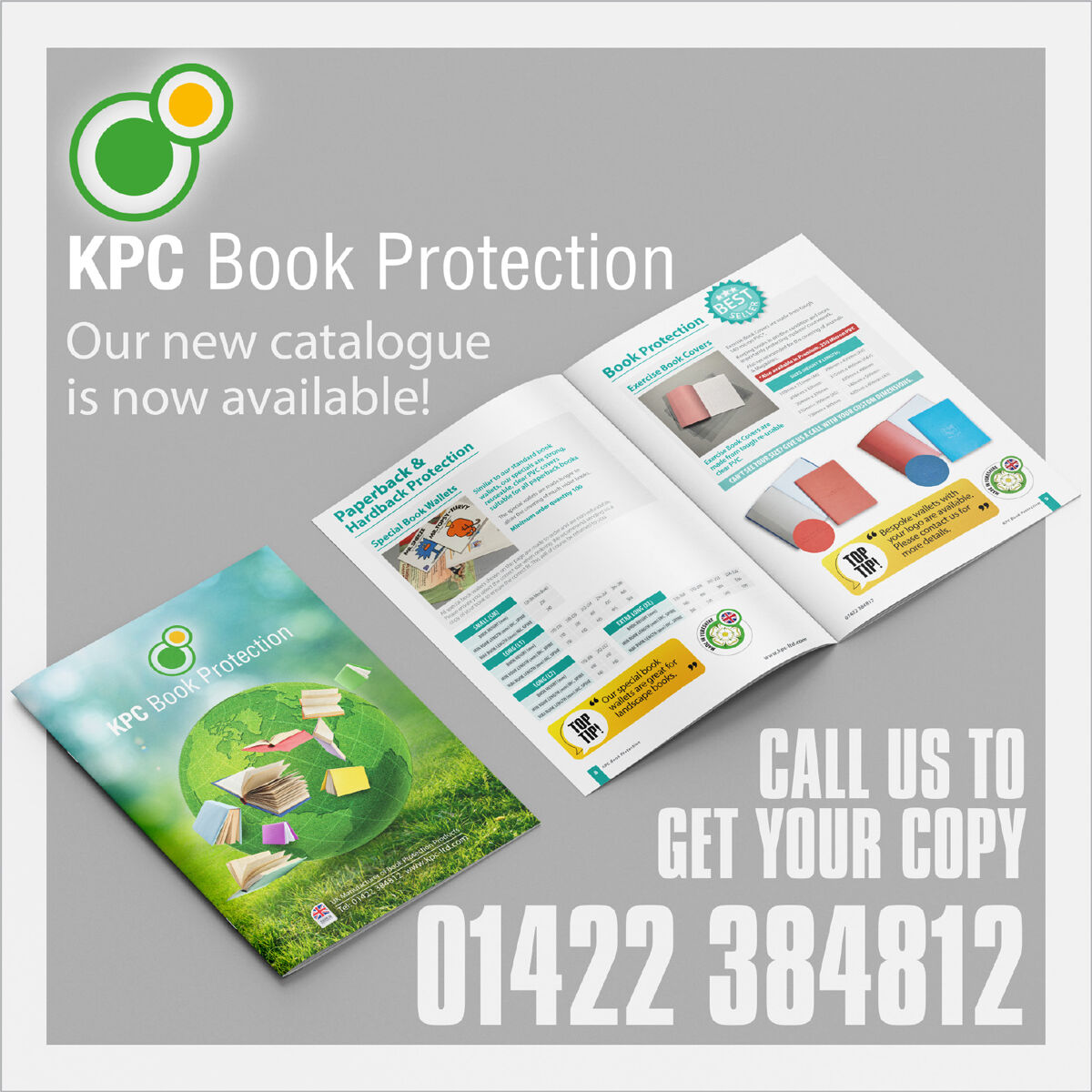 KPCBookProtect's tweet photo. Our 🆕 catalogue is now available!

If you'd like a copy, give us a call on 01422 384812.

To view our catalogue online, click here 👉 https://t.co/mmvkVqka6V 

#KPCBookProtection #BookProtection #NewCatalogue https://t.co/BGnisYYAGQ