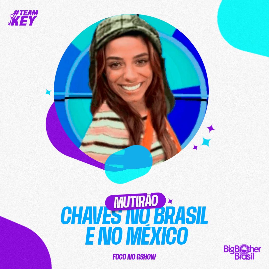 keyalvesoficial's tweet image. 🔑 MUTIRÃO “ CHAVES NO BRASIL E NO MÉXICO” INICIADO 🔑

📌 A CADA 20 VOTOS, DEPOSITE UM EMOJI OU UMA LETRA AQUI.

🎯 META: MIL comentários. 

⏰ ENCERRA ÀS 08h00.

🚨 O VOTO é pra VOLTAR, portanto votem na KEY!

👩🏻‍💻 gshow.globo.com/realities/bbb/…

#VoltaKey #BBB23 #TeamKey