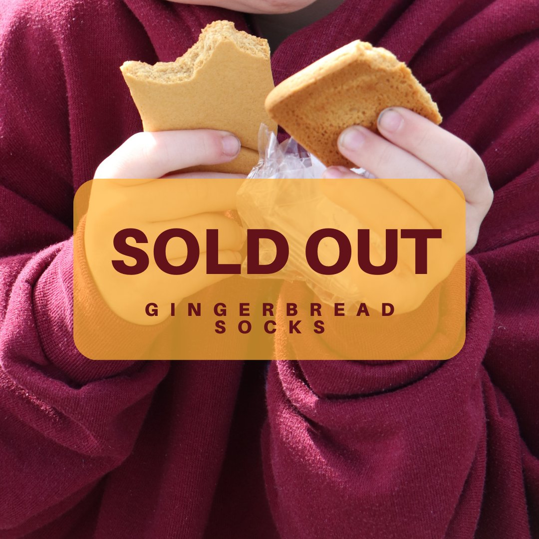 We have now sold out of gingerbread socks! Thank you to everyone who has kindly donated towards @downscheshire and shown their support for #worlddownsyndromeday 💛💙 Keep an eye out for our newsletter tomorrow to find out how much we have raised!👀