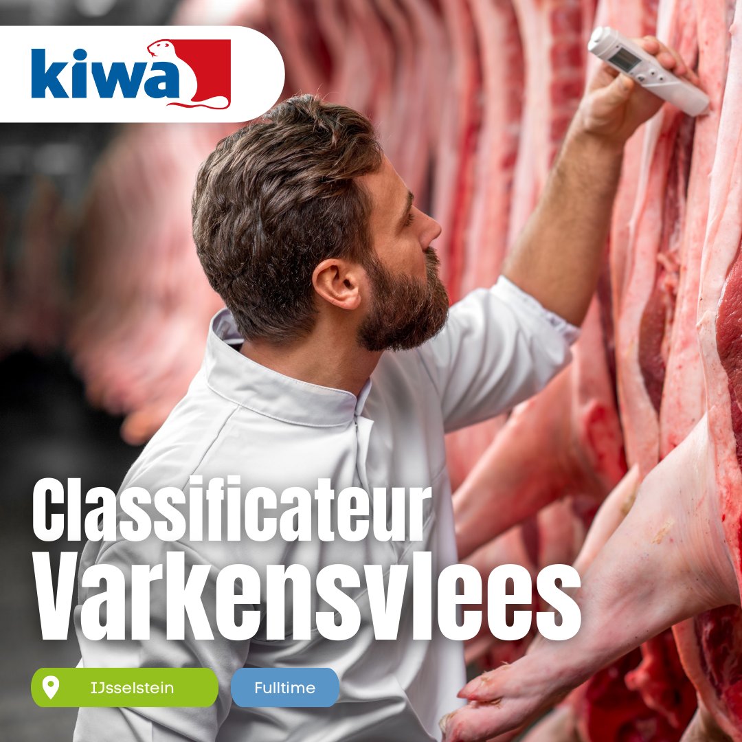 Steek jij graag je handen uit de mouwen en beschik je over een achtergrond in de vee of vleessector (pré)? Heb je een hoge mate van integriteit, concentratie en onafhankelijkheid? Dan is deze functie iets voor jou!

Bekijk deze vacature: ow.ly/jNQw50Npk7W