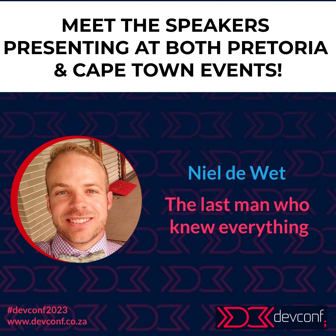 devconfza's tweet photo. Growing a start-up to a company of almost 100 people means making trade-offs. It also means making decisions about scaling.  @nieldewet principal engineer at @VALRdotcom shares stories &amp; lessons they learned in their journey to scale up &amp; grow. 

#DevConf #growth #technology https://t.co/cuHELlXG3W