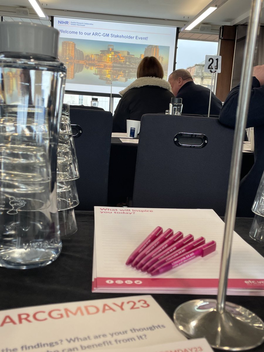 Exciting day ahead! Looking forward to networking &amp; hearing about innovative research #arcgmday23