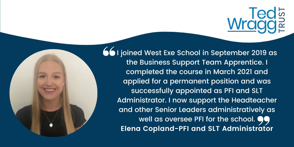 Ted Wragg Trust (@tedwraggtrust) on Twitter photo Hear directly from our staff about the supportive, inclusive and collaborative culture at the Ted Wragg Trust.
This week’s testimonials comes from Elena Copland at <a href="/WestExeSchool/">West Exe School</a>
#retaininggreatpeople #transforminglives
tedwraggtrust.co.uk/page/?title=Te… Hear directly from our staff about the supportive, inclusive and collaborative culture at the Ted Wragg Trust.
This week’s testimonials comes from Elena Copland at <a href="/WestExeSchool/">West Exe School</a>
#retaininggreatpeople #transforminglives
tedwraggtrust.co.uk/page/?title=Te…