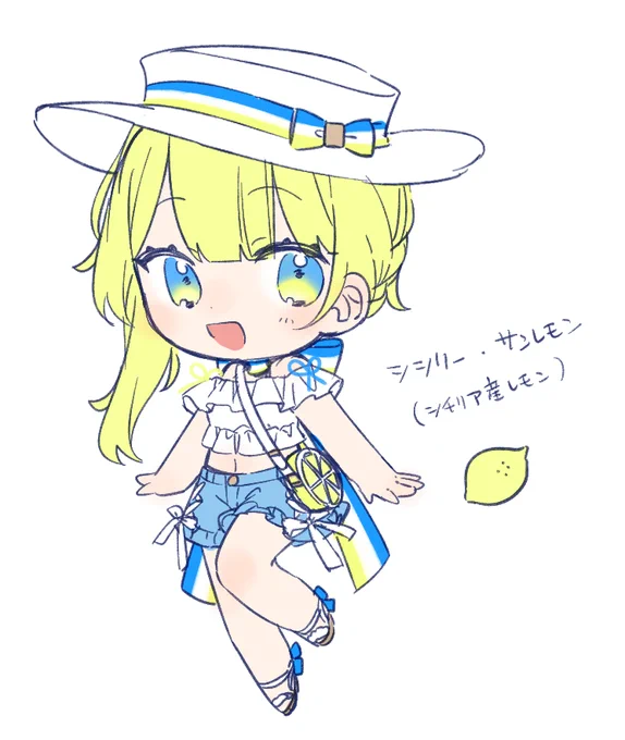 昨日夜眠れなくて適当なこと考えてたら突然降ってきた女忘れる前に落書きした かわいい 