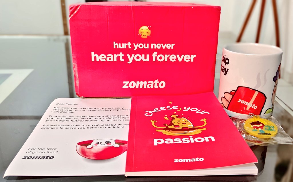 krvivekofficial's tweet photo. Thank you @zomatocare for outstanding customer service! Great service makes your customers feel that you care about developing a long-term relationship that means more than just making a sale. Keep up the good work  @zomato https://t.co/vqP2IMOjzF
