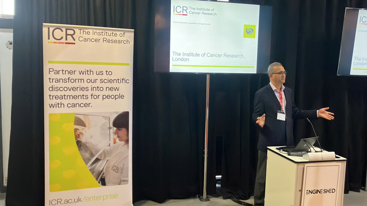 Another day, another event! This time at <a href="/EngineShed_BB/">Engine Shed</a> learning about partnering with the <a href="/ICR_London/">The ICR</a> to defeat cancer 🧬

<a href="/SETsquared_Br/">SETsquared Bristol</a> @WEAHSN