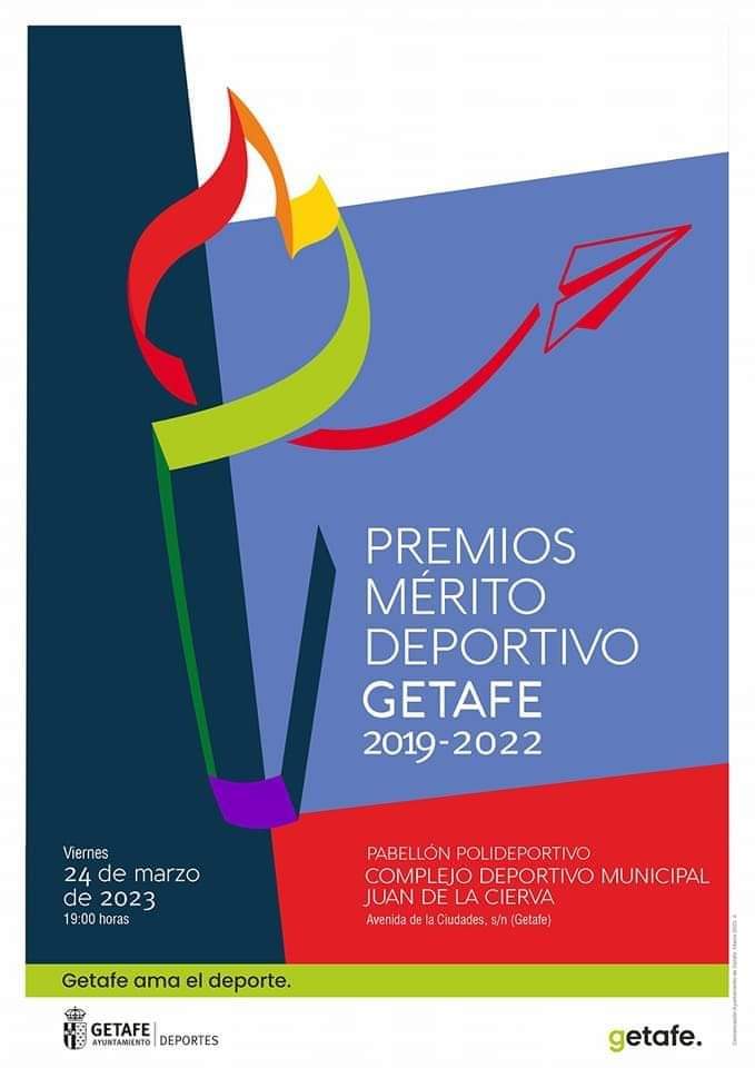 Te esperamos mañana viernes a las 19:00 h en el pabellón Juan de la Cierva para celebrar con nosotros la gala de los 'Premios al mérito deportivo Getafe 2019-2022', en el que homenajearemos a los deportistas más destacados de nuestra ciudad.
Entrada libre hasta completar aforo.