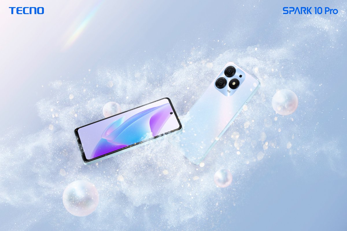 tecnomobile's tweet photo. #SPARK10Pro comes in a glass back panel design with 2 color options. Pearl White or Starry Black, which one suits you better?
#TECNO #SPARK10Pro #32MP #GlowAsYouAre https://t.co/lKLXI1I2Hl