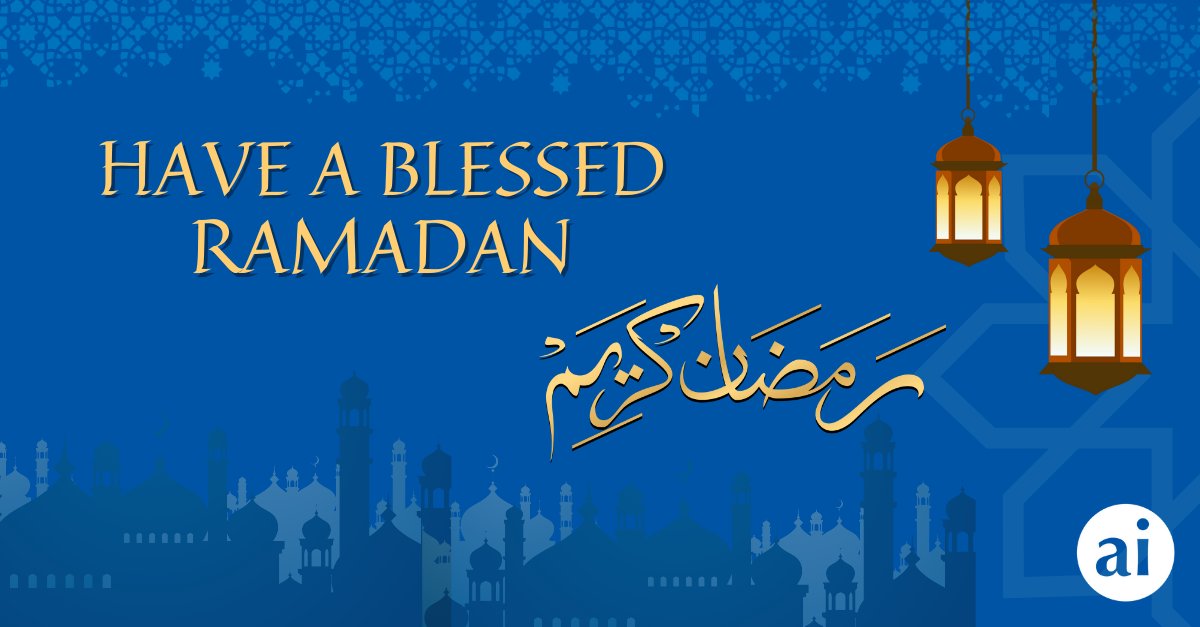 ai_Worldwide's tweet photo. Ramadan Kareem from all of us at The ai Corporation. May this Ramadan be a time of joy, blessings and peace for all those who observe it. #ramadan2023 #ramadankareem #ramadanmaburak #ai https://t.co/Ris60vOfvf