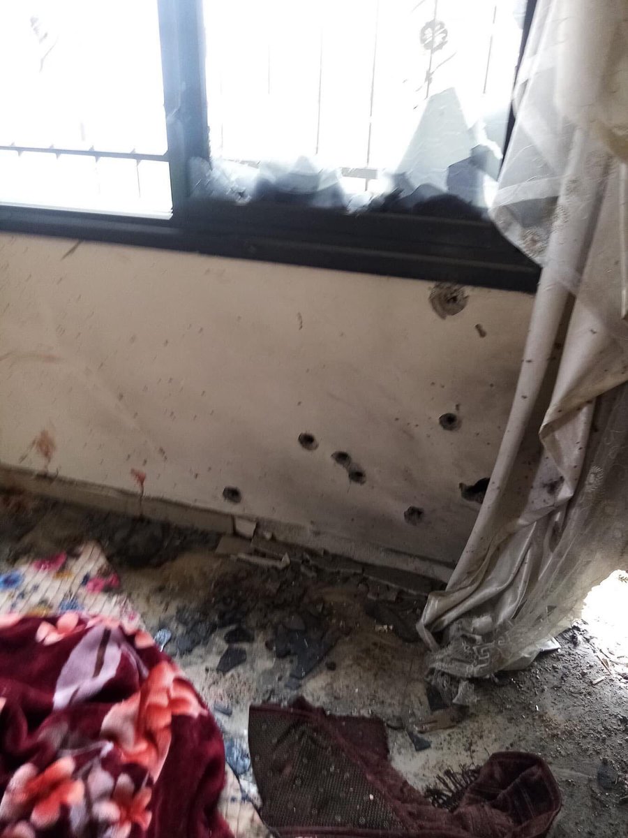 Timesofgaza's tweet photo. Pictures from the house where a Palestinian was killed by the lsraeli occupation forces east of Tulkarm. https://t.co/9fgE6ZT077