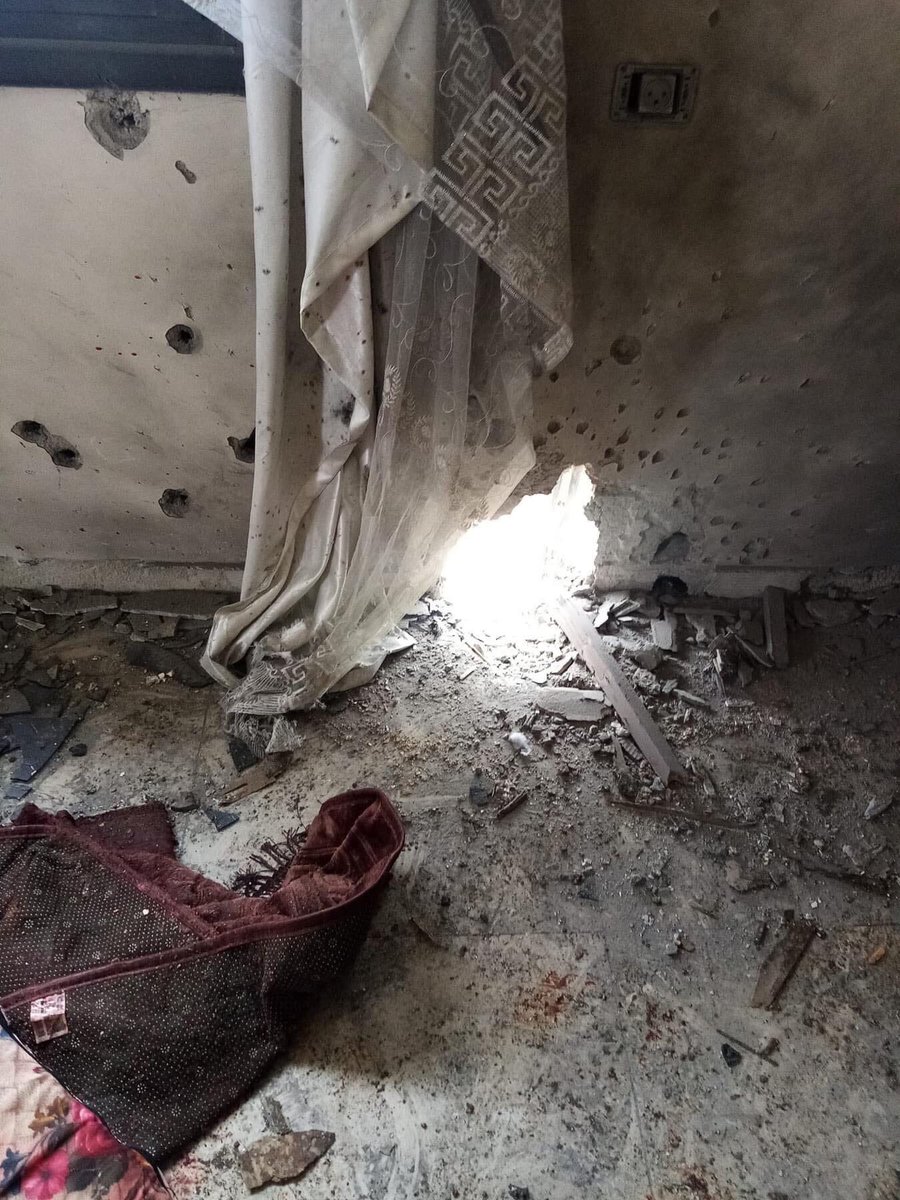 Timesofgaza's tweet photo. Pictures from the house where a Palestinian was killed by the lsraeli occupation forces east of Tulkarm. https://t.co/9fgE6ZT077