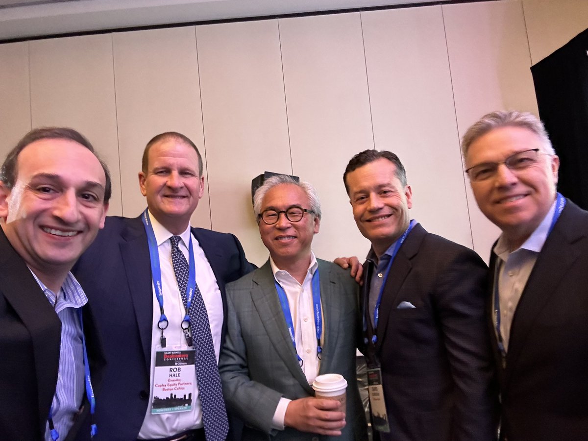 DustinSKlein's tweet photo. Off and running at the Boston Dealmakers Conference! #smartbusinessdealmakers #bostondealmakers https://t.co/XvnHKfX0hC