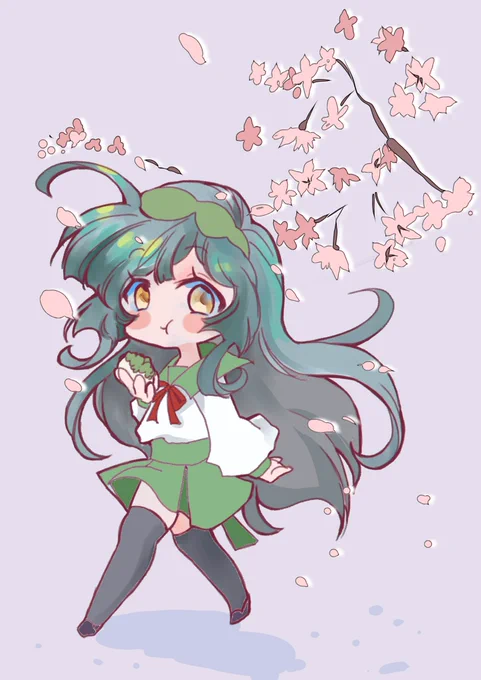 #ずんちゃんモチモチ木曜日花を見ながら食べるずんだは旨い 