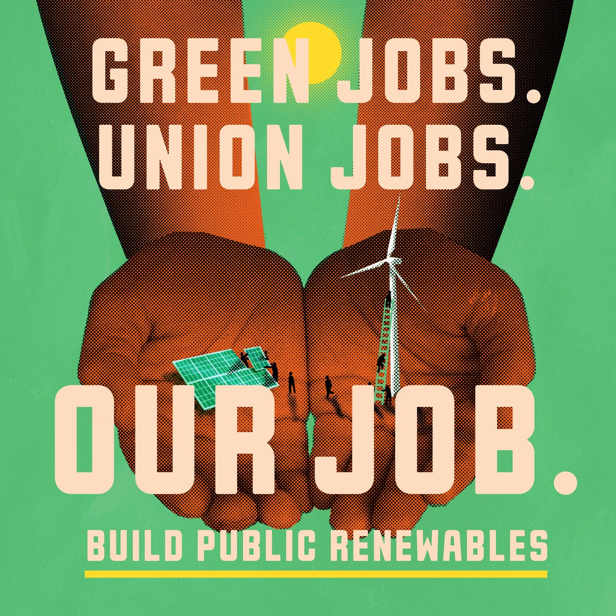 The #BuildPublicRenewables Act is essential for a just transition. We must act now and build our future on good, green, union jobs. @GovKathyHochul @CarlHeastie, follow the NY Senate's lead and pass the full BPRA, not BPRA-lite. bit.ly/bpranyr #ClimateJobsJustice