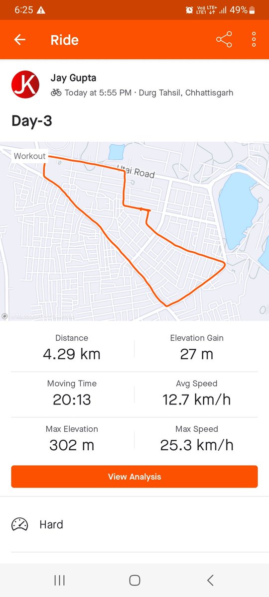 jayk_gupta's tweet photo. #100daysofcycling
Day-3
4km+ 🚀 https://t.co/AOiC0z2sJE