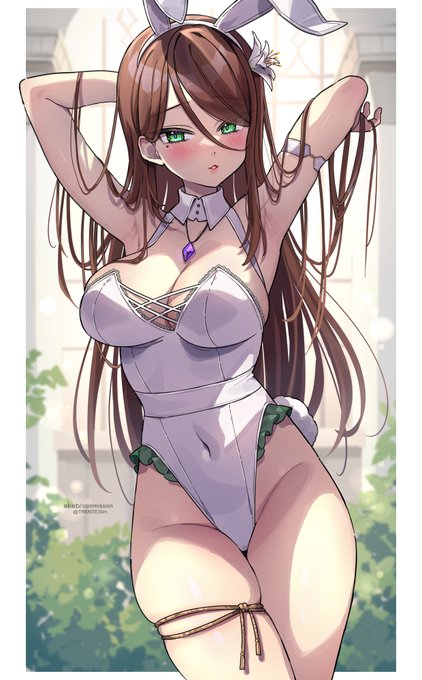 skeb絵です🤍💚 