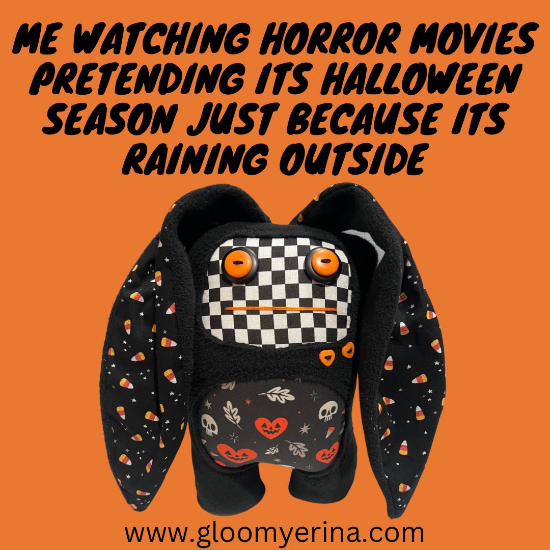 #gloomyerina #halloween #plushies #plushbunny #gothvibes #horrordoll #zombiedoll #gothdoll #spooky