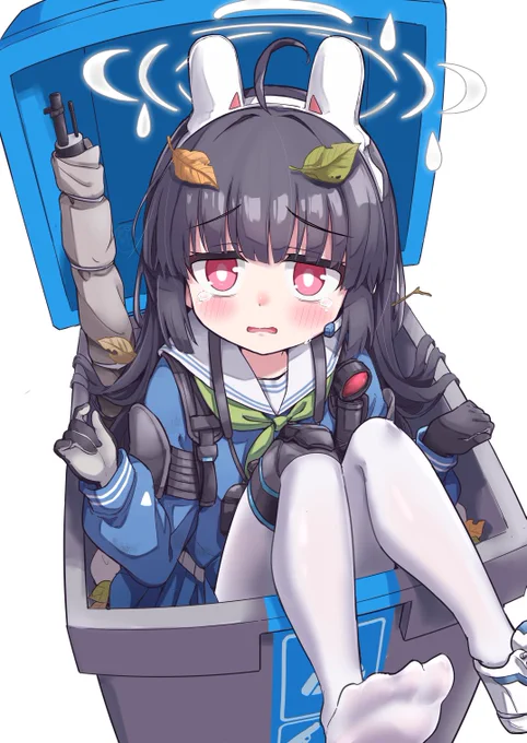 メンテ終わらないからミユちゃん描いた#ブルーアーカイブ        #ブルアカ 