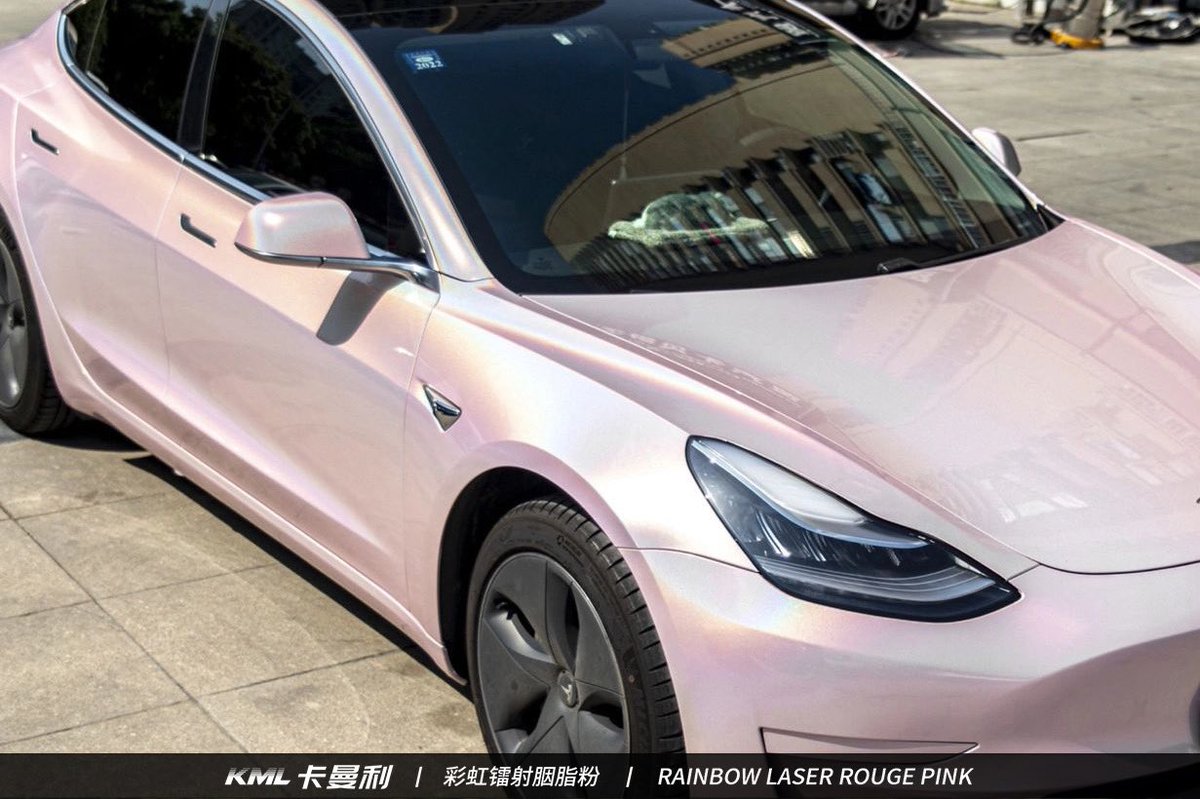 SandraCarFilms's tweet photo. 🎨Multicolor Car Wrap Film
Rainbow Laser Rough Pink
Call me for more color films📲 https://t.co/GhssdzRwK8
