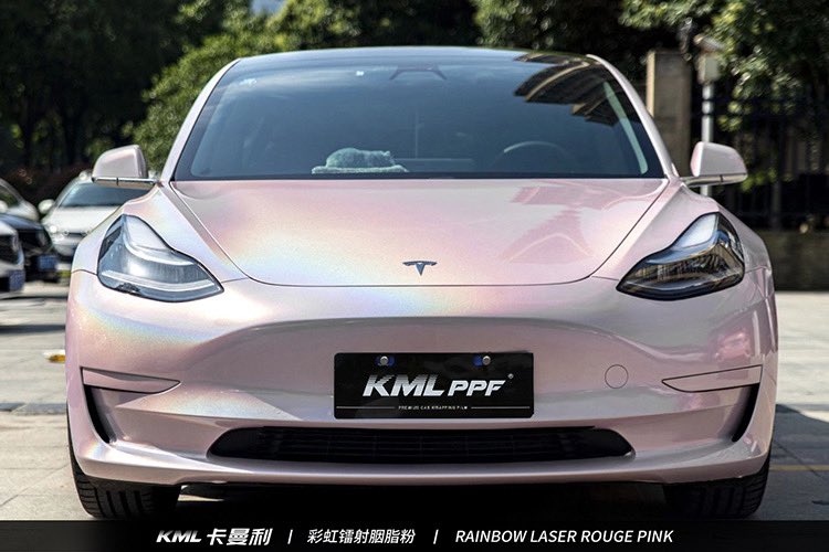 SandraCarFilms's tweet photo. 🎨Multicolor Car Wrap Film
Rainbow Laser Rough Pink
Call me for more color films📲 https://t.co/GhssdzRwK8