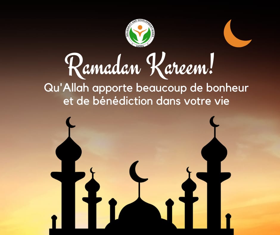 Toute l'équipe de #SADEN_Niger vous souhaite un #RamadanKareem !