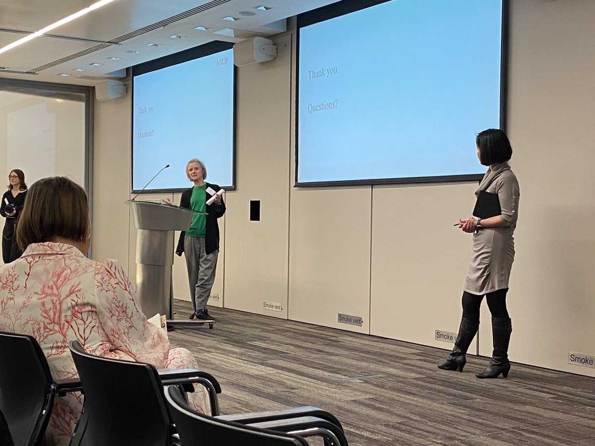 KrystalliaK's tweet photo. A brilliant opening keynote by Juliet Mian at the #repurposingplaces conference on a systemic approach to delivering resilience in the built environment @Arup @UEL_News #counterarchitecture https://t.co/szj8rU6dHu