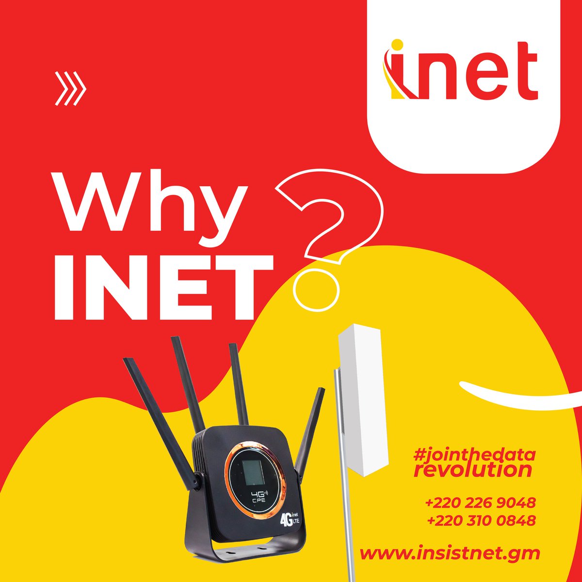 InSISTNet_gm's tweet photo. Get to know why INET is the best internet service provider!
We provide the ultimate experience for all our clients.
#AFFORDABLE #FAST #RELIABLE #INET #WHYINET #jointhedatarevolution https://t.co/uFwfQpeEpd