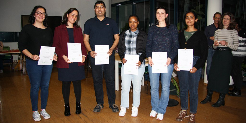 We proudly present the winners of our best talk and poster competition at the 22nd IMPRS Symposium: @FrancescaProtti, @AnaBanosq, @palmahadevan, @KhanyileNomthi, Marina Quadrado, and @chai_ntist! Congratulations!
