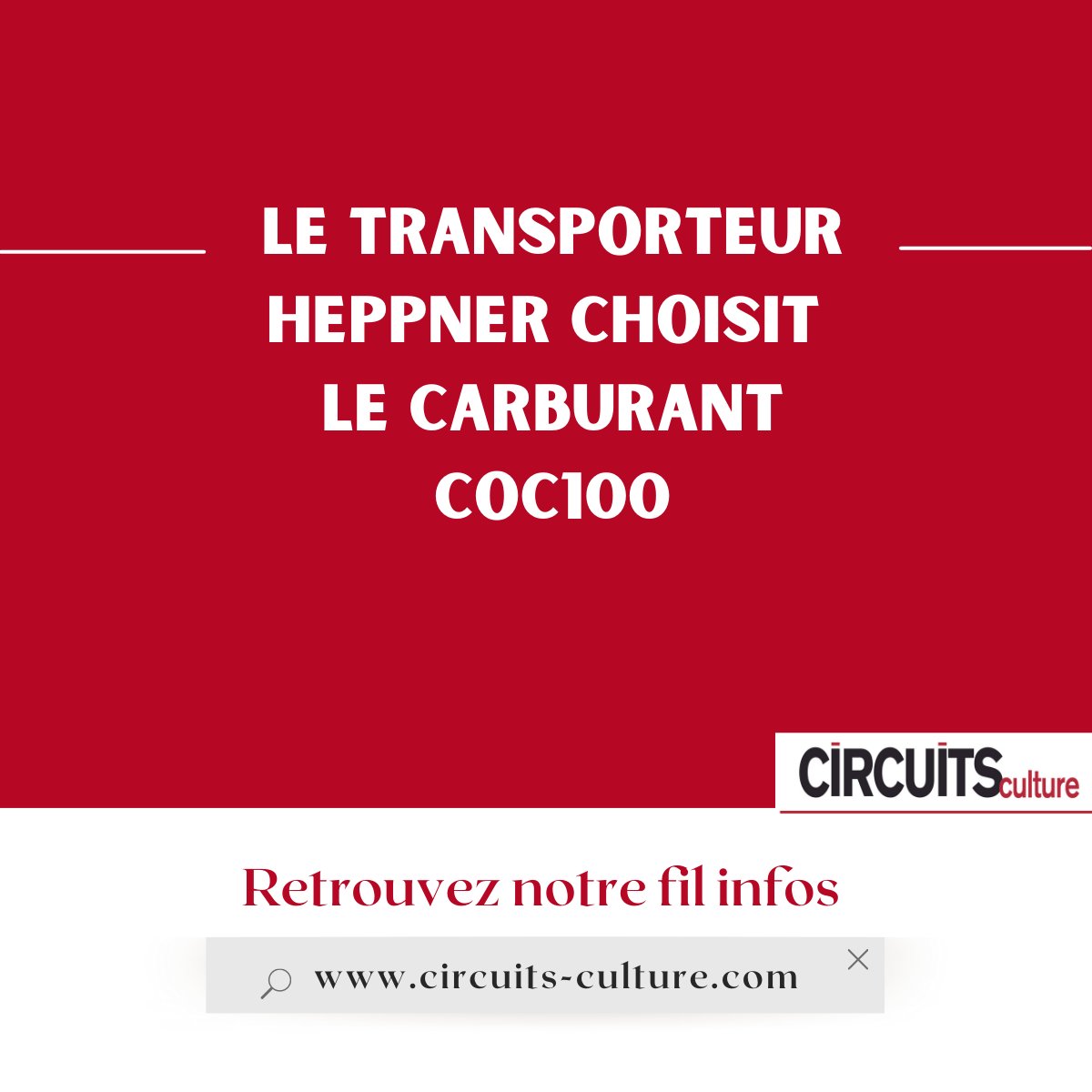 CircuitsCulture's tweet image. Le transporteur #Heppner et son sous-traitant #STVM, ont signer un contrat tripartite avec la #coopérative Centre Ouest Céréales, sur l’emploi de #biocarburant B100 « Coc100 » ! ⛽
👀 bit.ly/3K0jWQt