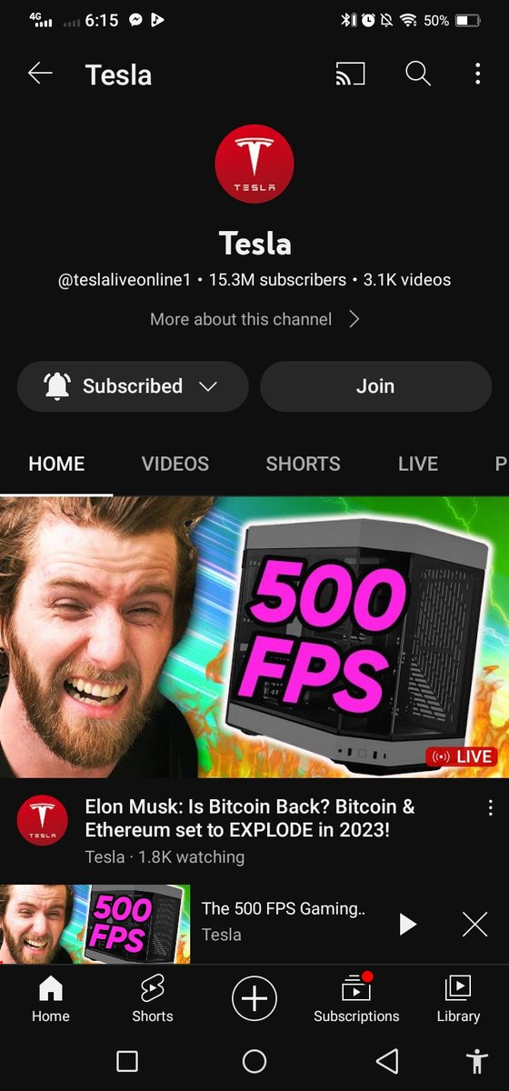 hoshinkuu's tweet photo. @LinusTech  yt channel just got hacked https://t.co/zmjHB8dAQI