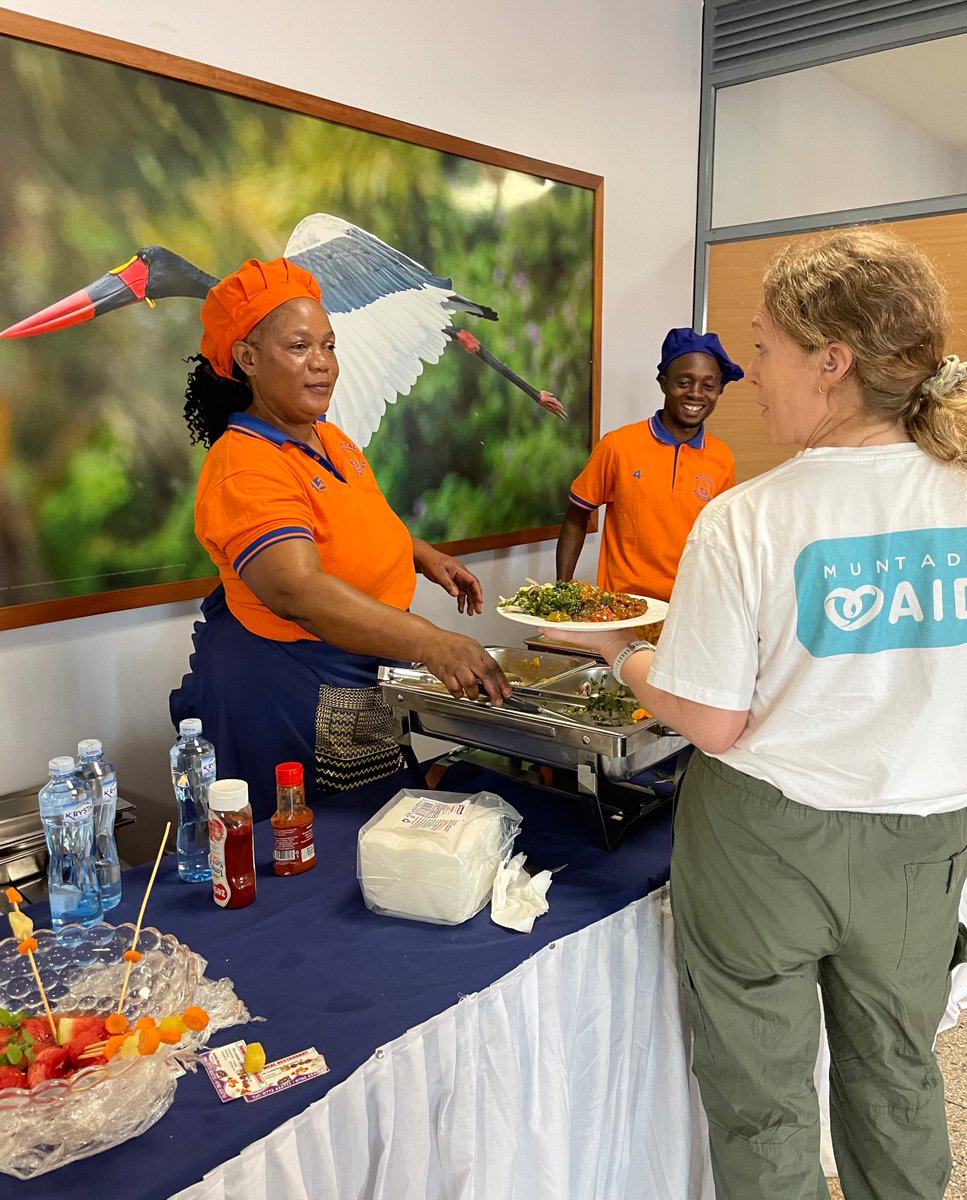 AlisonNWLChamp's tweet photo. We are nowhere without great catering! Thank you MamaBox catering team! Thank you for lunch π₯
#HERWorkshops #ForMidwives #WithMidwives
@MulagoSWNH @Thejoyfullone @AKanyunyuzi @NatMidwivesAsUg @WHRCImp @LianneChapman @MuntadaAid πππ https://t.co/hZaSiCpjgp