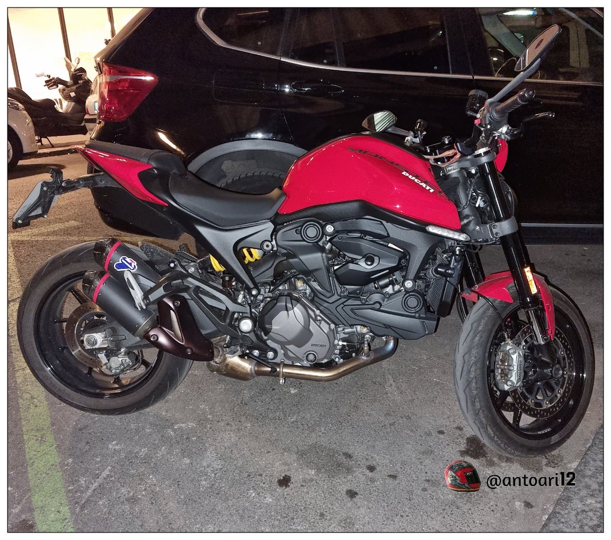 antoari12's tweet photo. Motos en la calle-155 #2023Primavera 🌤️ Bikes on the street-155 #2023SpringMadrid 🌦️ #Ducati #Monster #DucatimonsterPlus #Ducati #Ducatibikes #Ducati4life #Ducatipeople
#Ducatisti #Ducatisti #Ducatiofinstagram #instaducati
#Ducatinsta #Desmodromico
#Desmodue #Dryclutch https://t.co/5PW4Itnq0z
