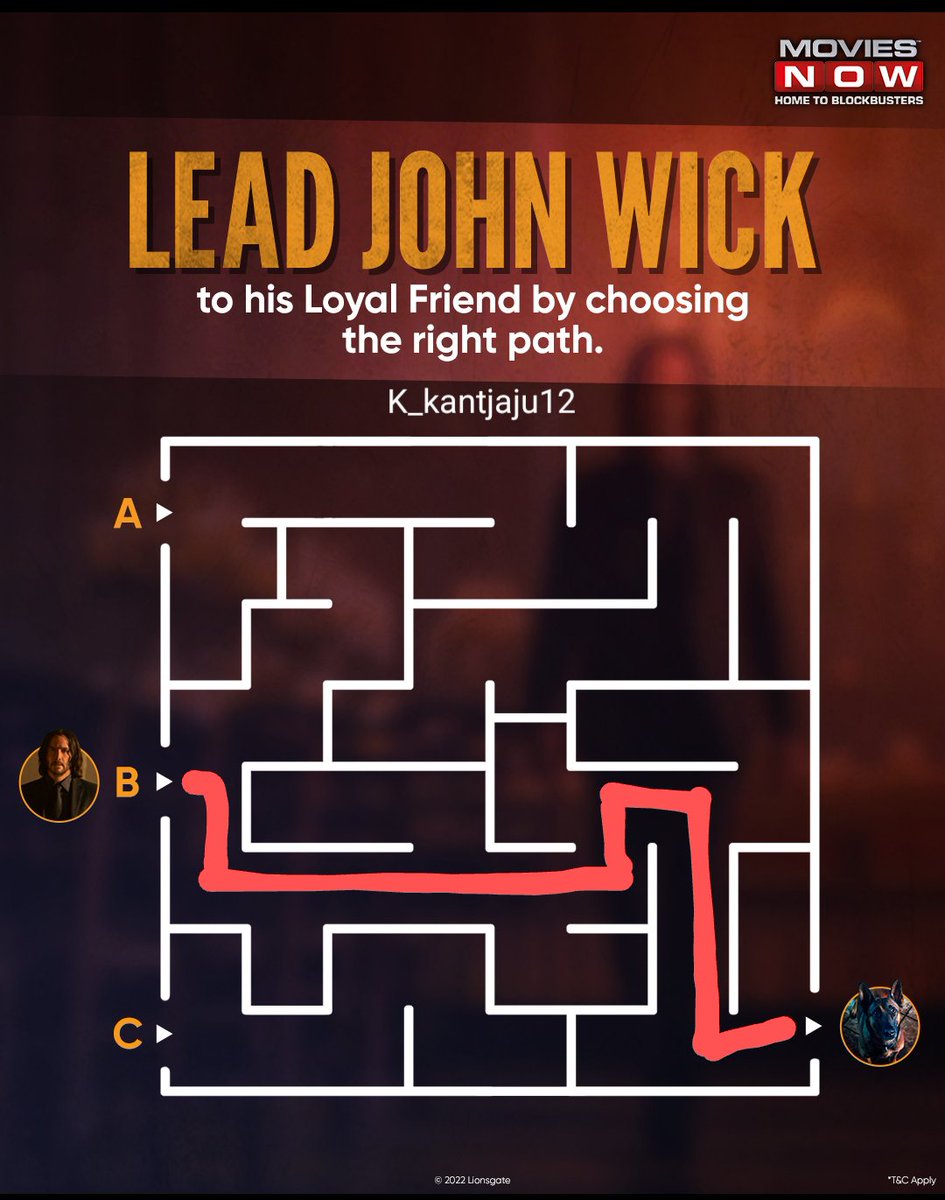 K_kantjaju12's tweet photo. @moviesnowtv Path B ๐คฉ
#JohnWickNow
#JohnWick
#JohnWick4
#MoviesNow
@moviesnowtv โค๏ธ
Tag ๐ฅณ
@FulSachin
@shubhliv
@LaxmiPatell
@itsPriynkaM
@dayalojha_
@prashpat7
@manjeet_madam https://t.co/YLhIh5HlCX