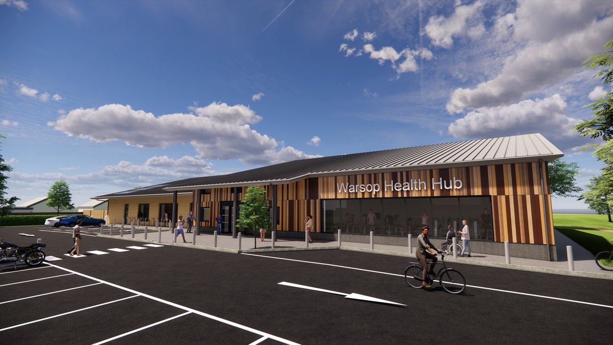 robertslimbrick's tweet photo. Last week, Warsop Health Hub gained full planning approval, receiving unanimous support. The hub is one of the country's first Sport England Leisure Local schemes, meaning the focus is on providing affordable facilities for local communities. @Sport_England @MDC_News @abacus_cm https://t.co/JEgwm7eQ15